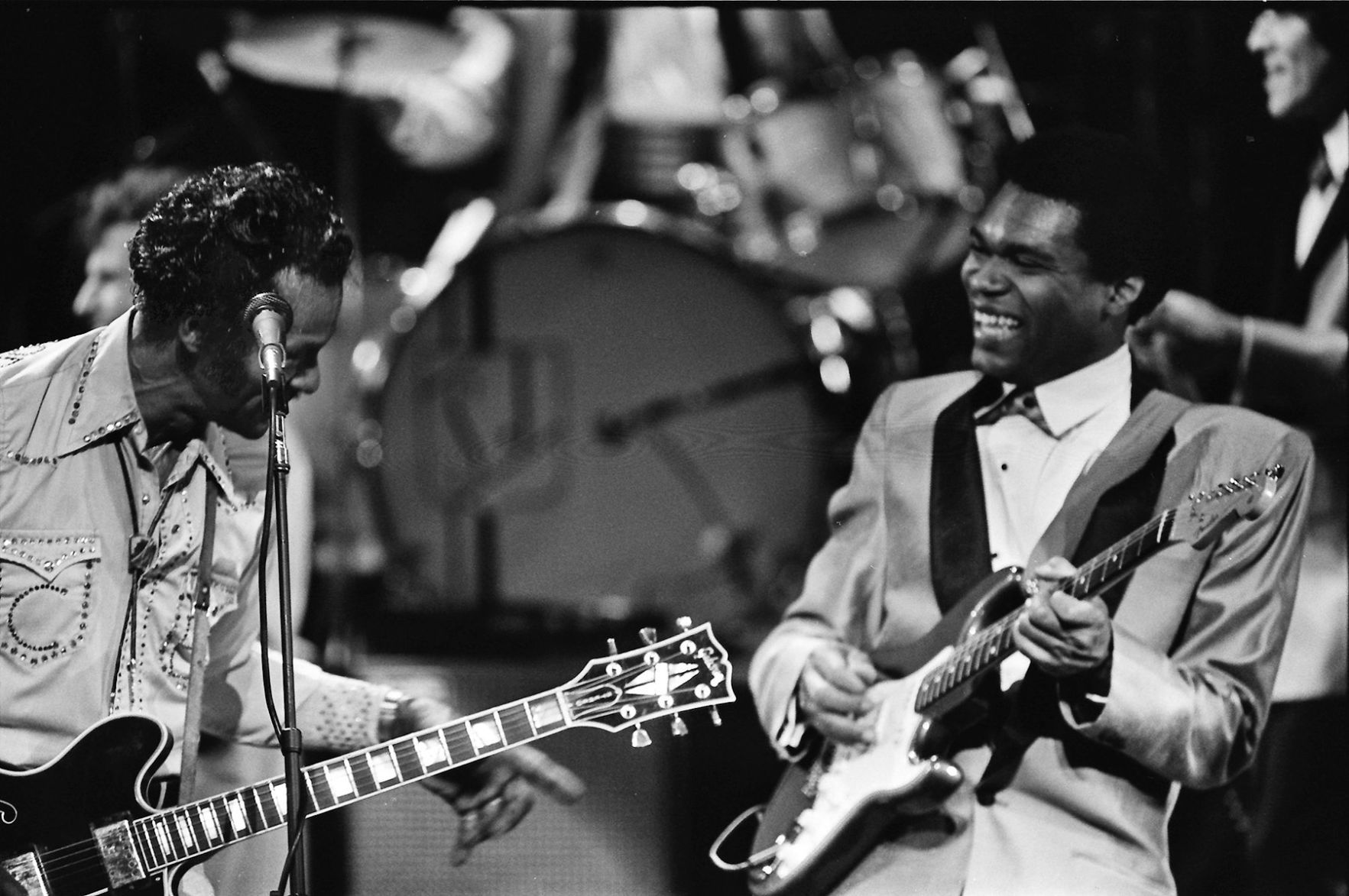 Chuck Berry's 60th birthday was a star-studded event